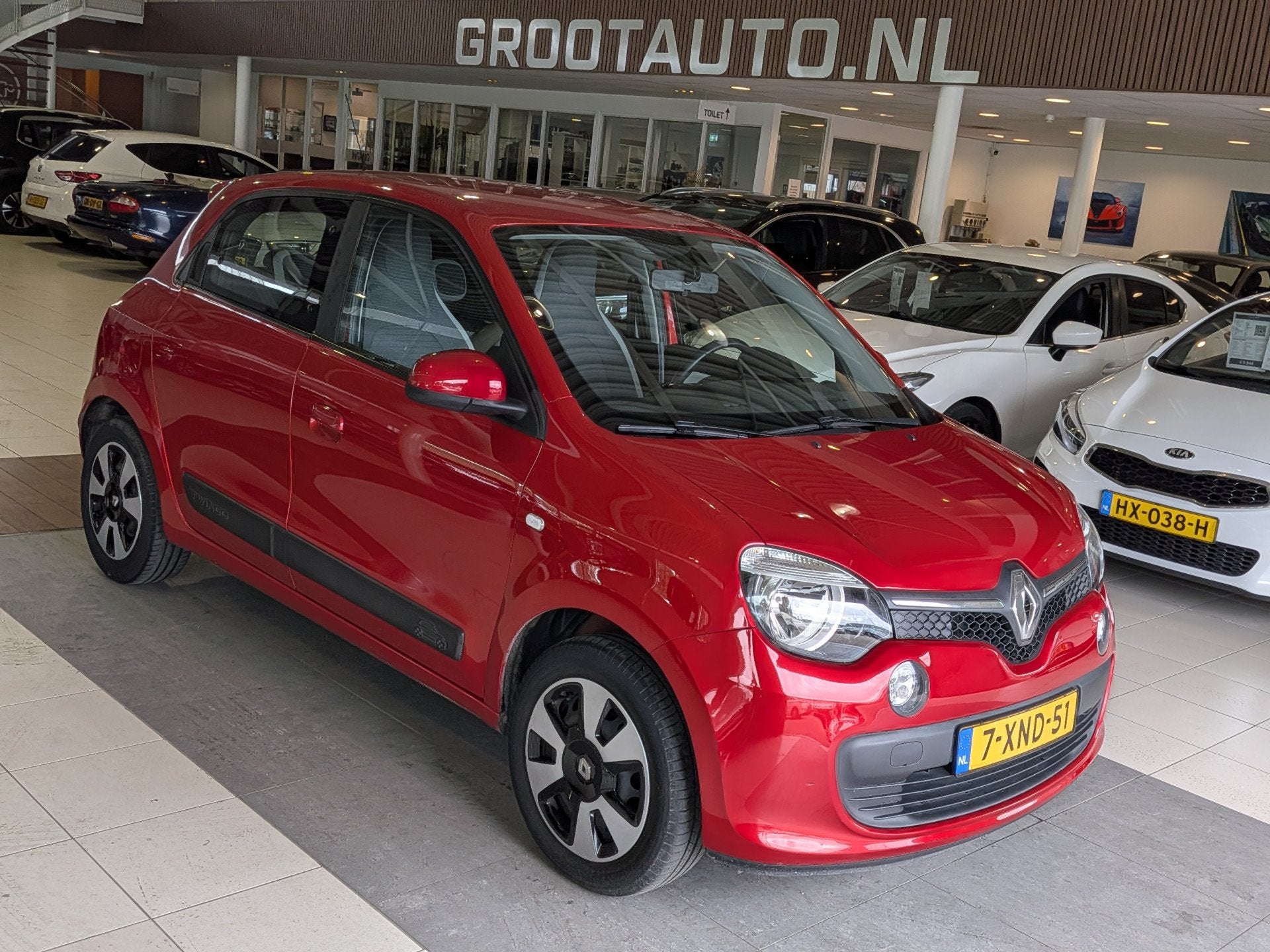 Renault Twingo 1.0 SCe Expression NAP 36.831km, Airco, Stuur, Gebruikt, Euro 6, 840 kg, 4 stoelen