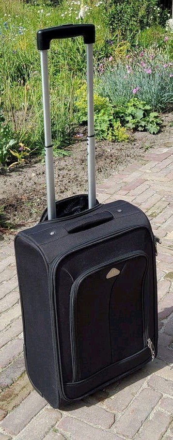 Enrico Benetti rolkoffertje, zwart., Overige materialen, Wieltjes, 50 tot 60 cm, Ophalen of Verzenden