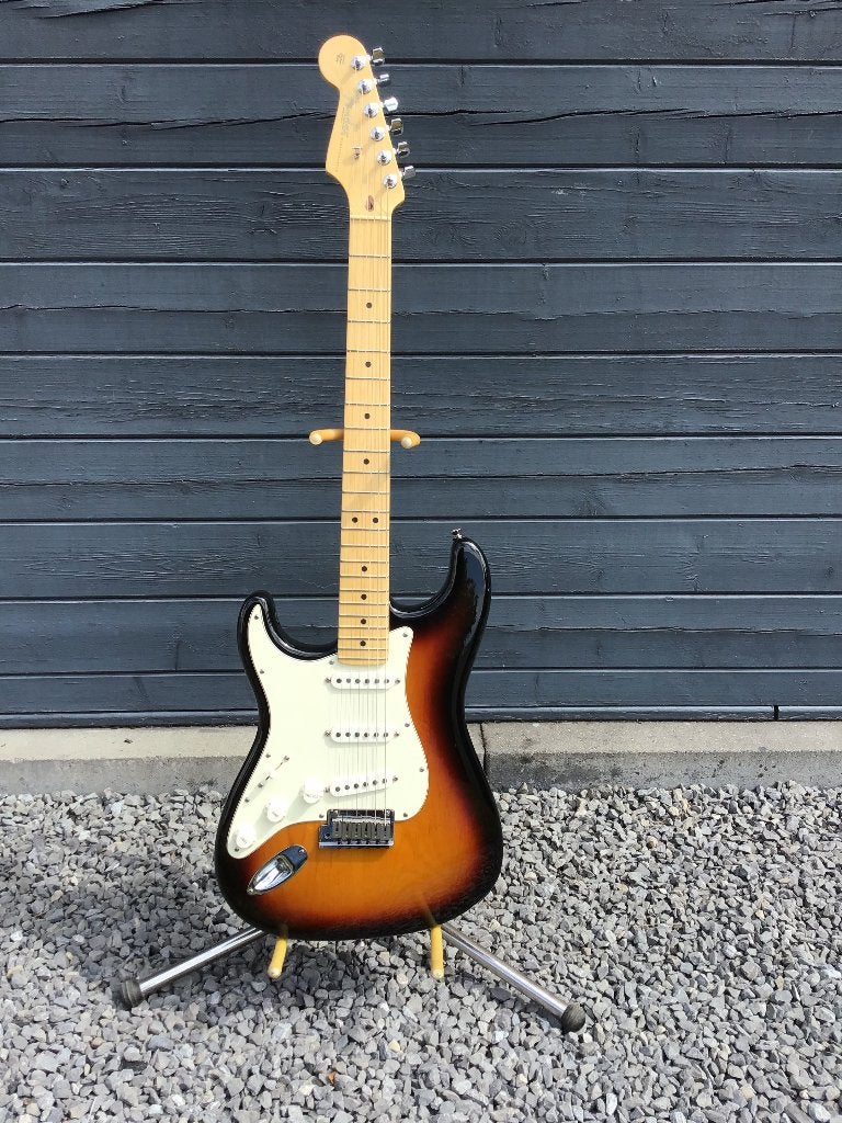 Linkshandige Fender Stratocaster USA, Ophalen, Zo goed als nieuw, Solid body, Fender