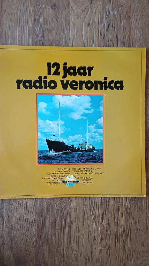 12 Jaar Radio Veronica LP - Diverse Artiesten, Cd's en Dvd's, Vinyl | Verzamelalbums, Gebruikt, Ophalen of Verzenden, 1970 - 1979