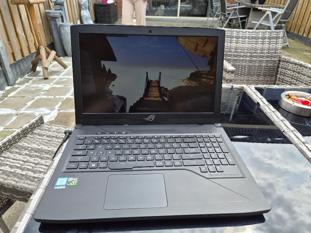 Asus ROG Strix Game Laptop i7 16GB SSD 120hz Windows 11, Ophalen, Met videokaart, Asus, 1,25TB