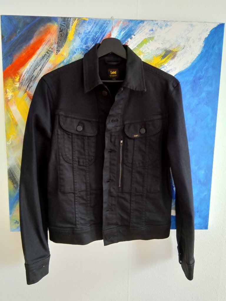 LEE Rider jacket zwart, zwart maat S, Zwart, Ophalen of Verzenden, Zo goed als nieuw, Lee