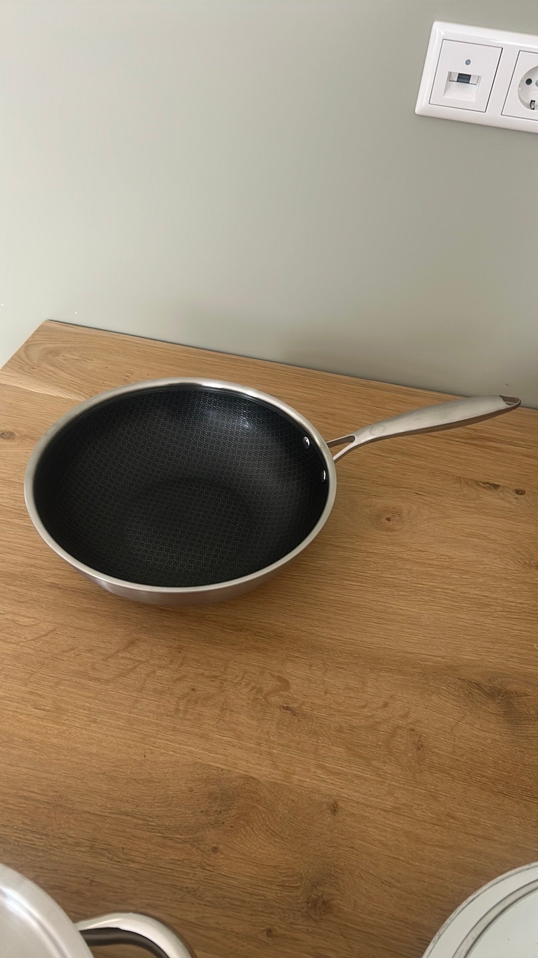 Wok pan nieuw, Ophalen, Zo goed als nieuw, Gietijzer, Wok