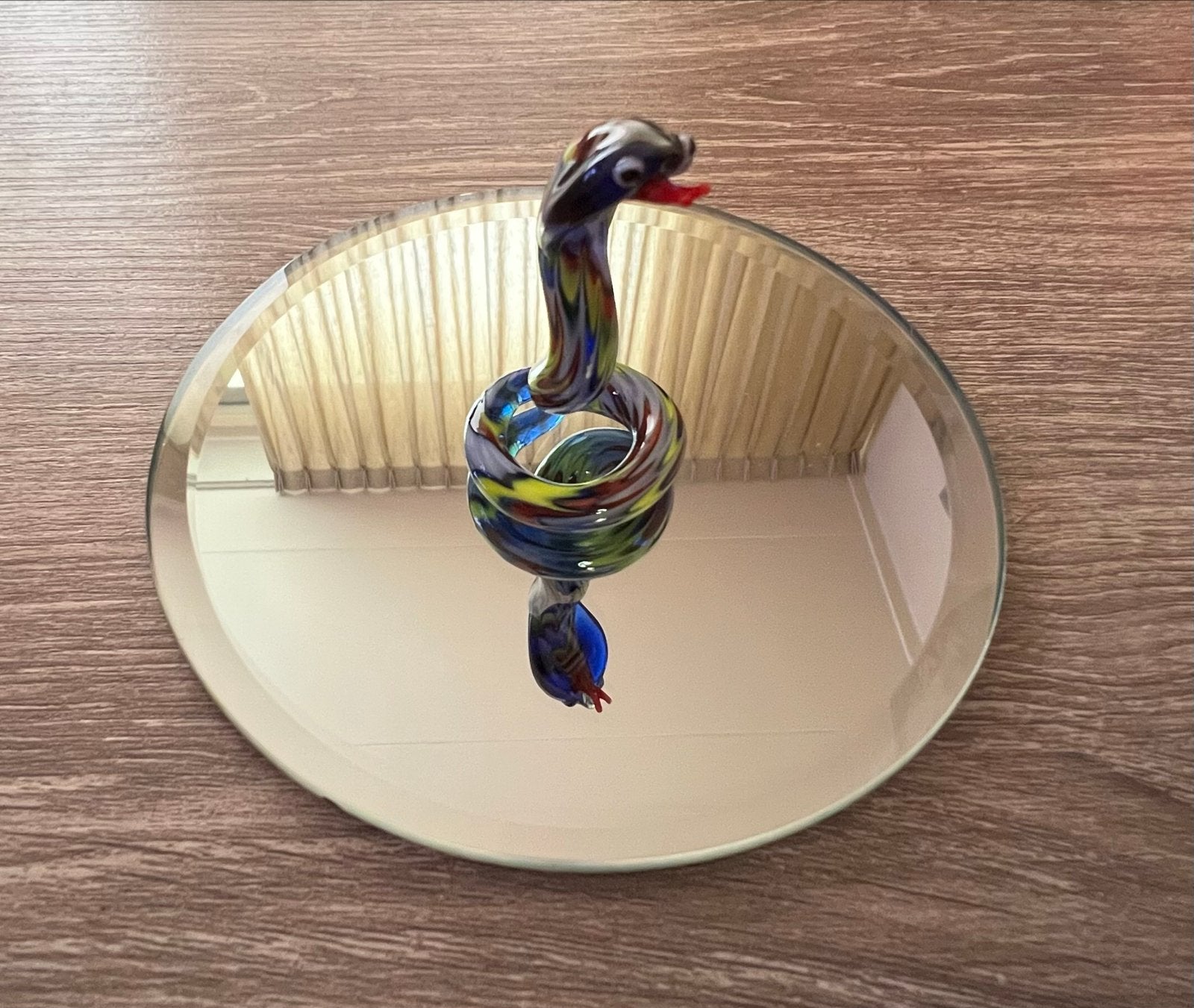 Glazen Slang (Murano Stijl) – 6 cm, Ophalen of Verzenden