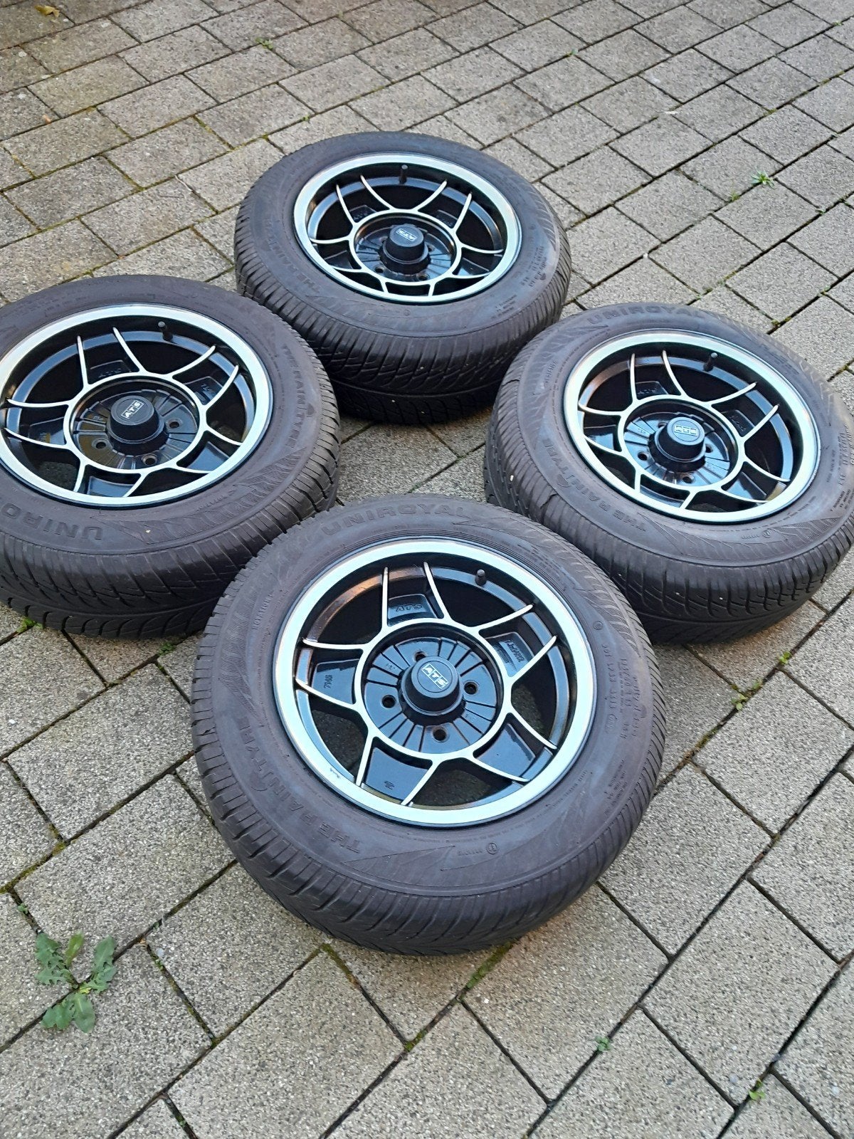 ATS 7x14 et10 Alfa 105 115 Bertone Spider Montreal 4x108, Ophalen, Zomerbanden, Velg(en)