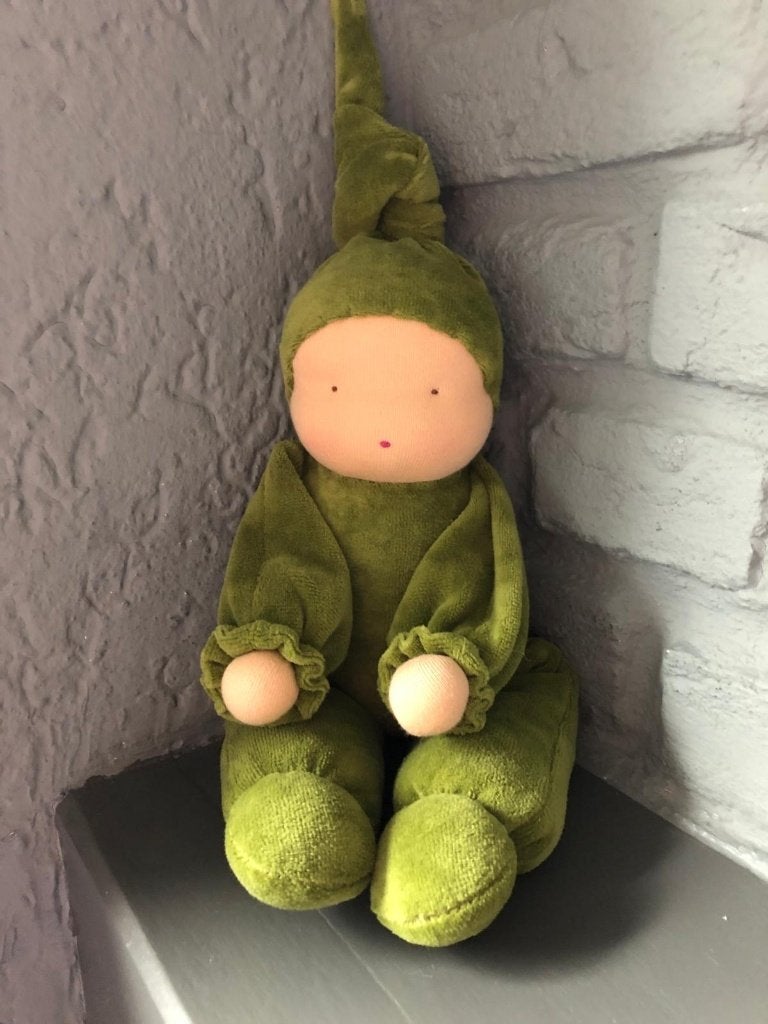 Zonnekind Knuffelpop 12L / 30cm / Antroposofische pop, Verzenden, Nieuw, Overige typen