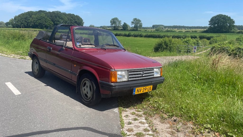 Talbot Samba 1.4 Cabriolet 1984 Rood - Nieuwe APK, Voorwielaandrijving, 1360 cc, 750 kg, 4 cilinders