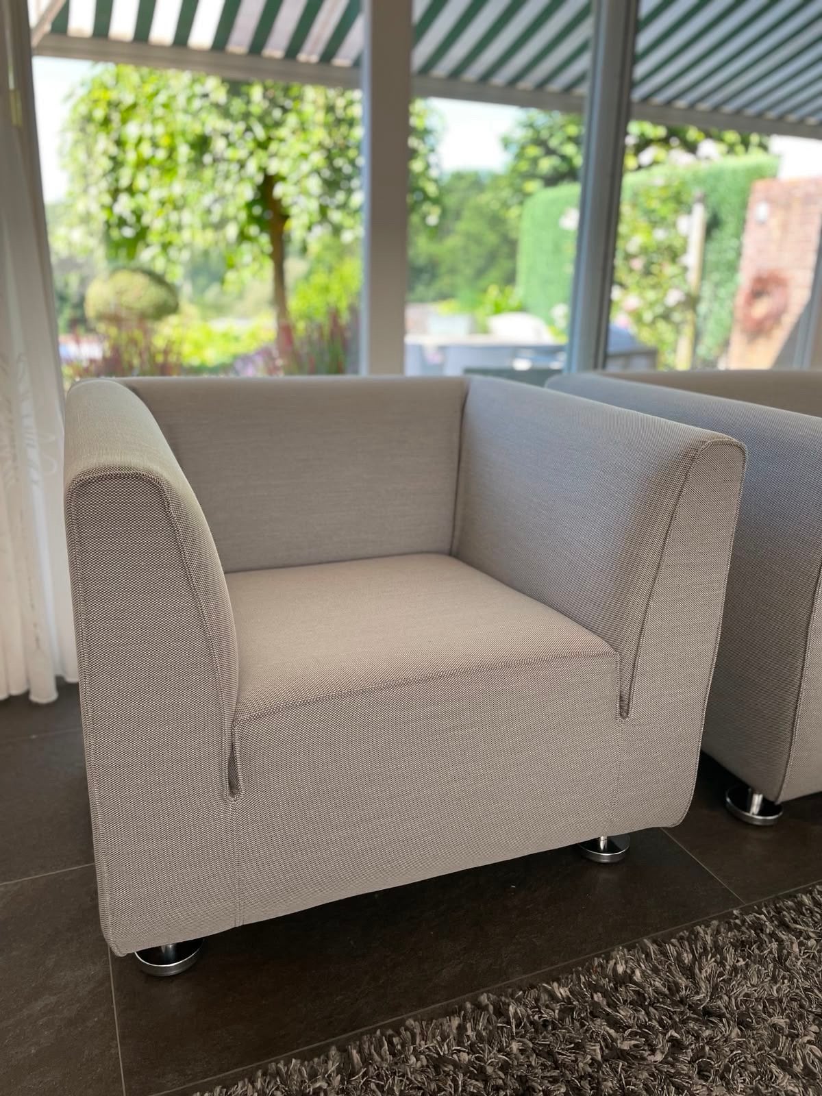 Gelderland 4800 fauteuils en bank, Ophalen, Gebruikt, Stof, 75 tot 100 cm