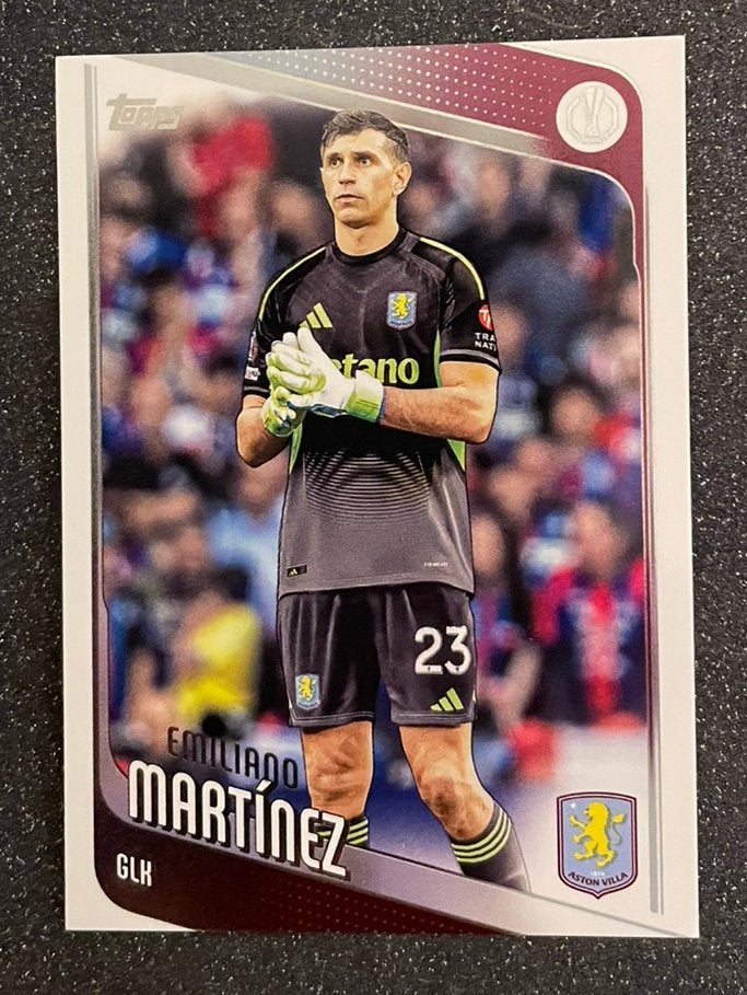 Topps UCC Flagship’26    EMILIANO MARTÍNEZ    ASTON VILLA, Verzenden, Zo goed als nieuw, Plaatje