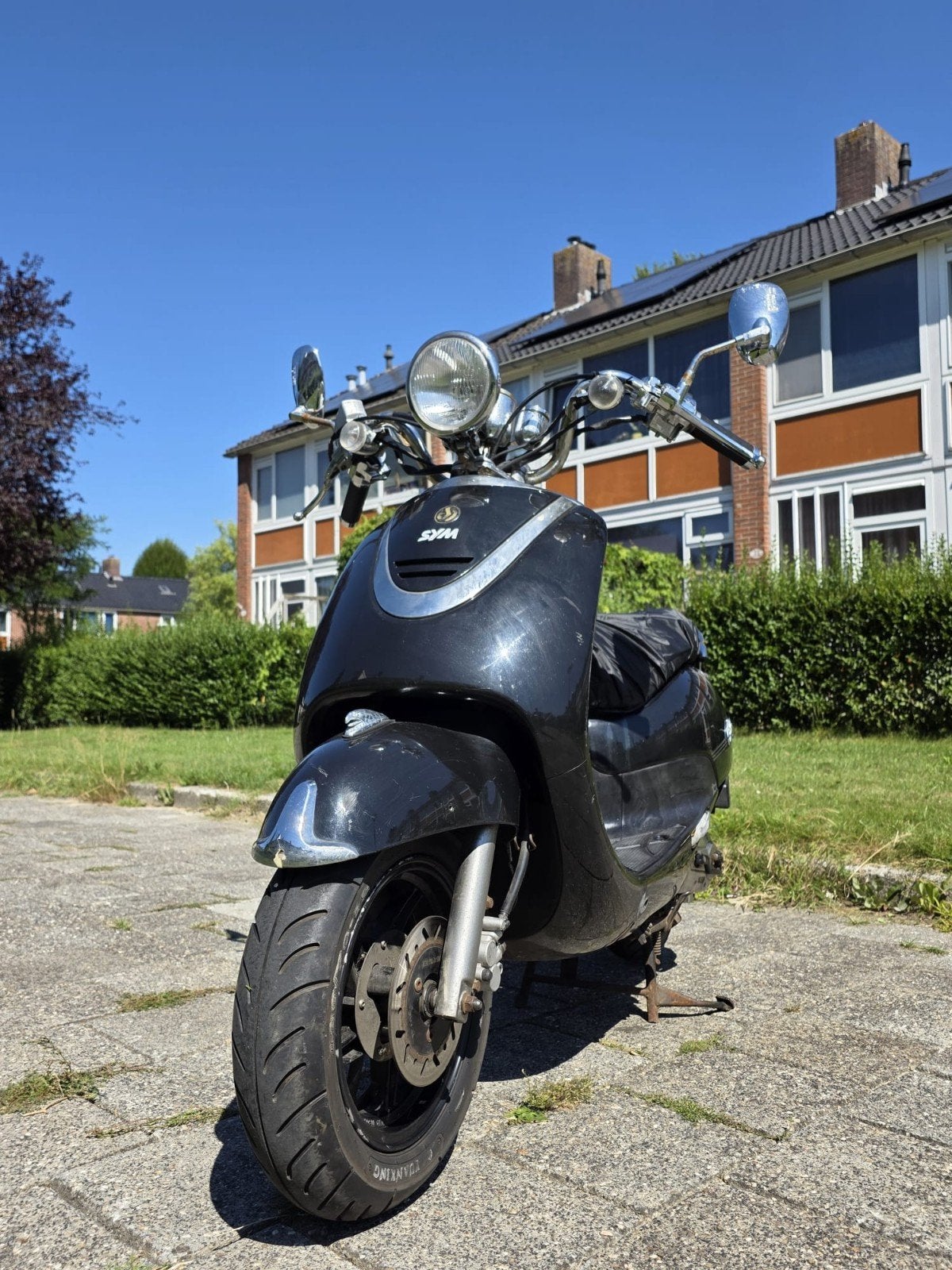 SYM Cello Scooter - blauwe kenteken, Fietsen en Brommers, Scooters | SYM, Ophalen, Gebruikt, Overige modellen, Benzine