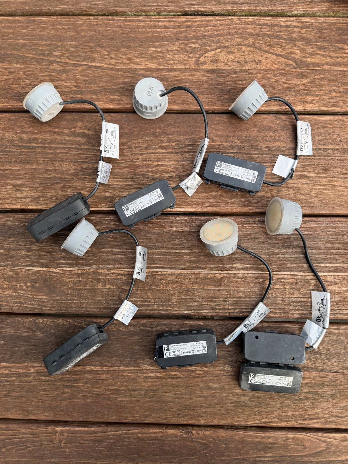 Paulmann LED inbouwspots set - 6 stuks, Ophalen, Led-lamp, Minder dan 10 watt, Paulmann