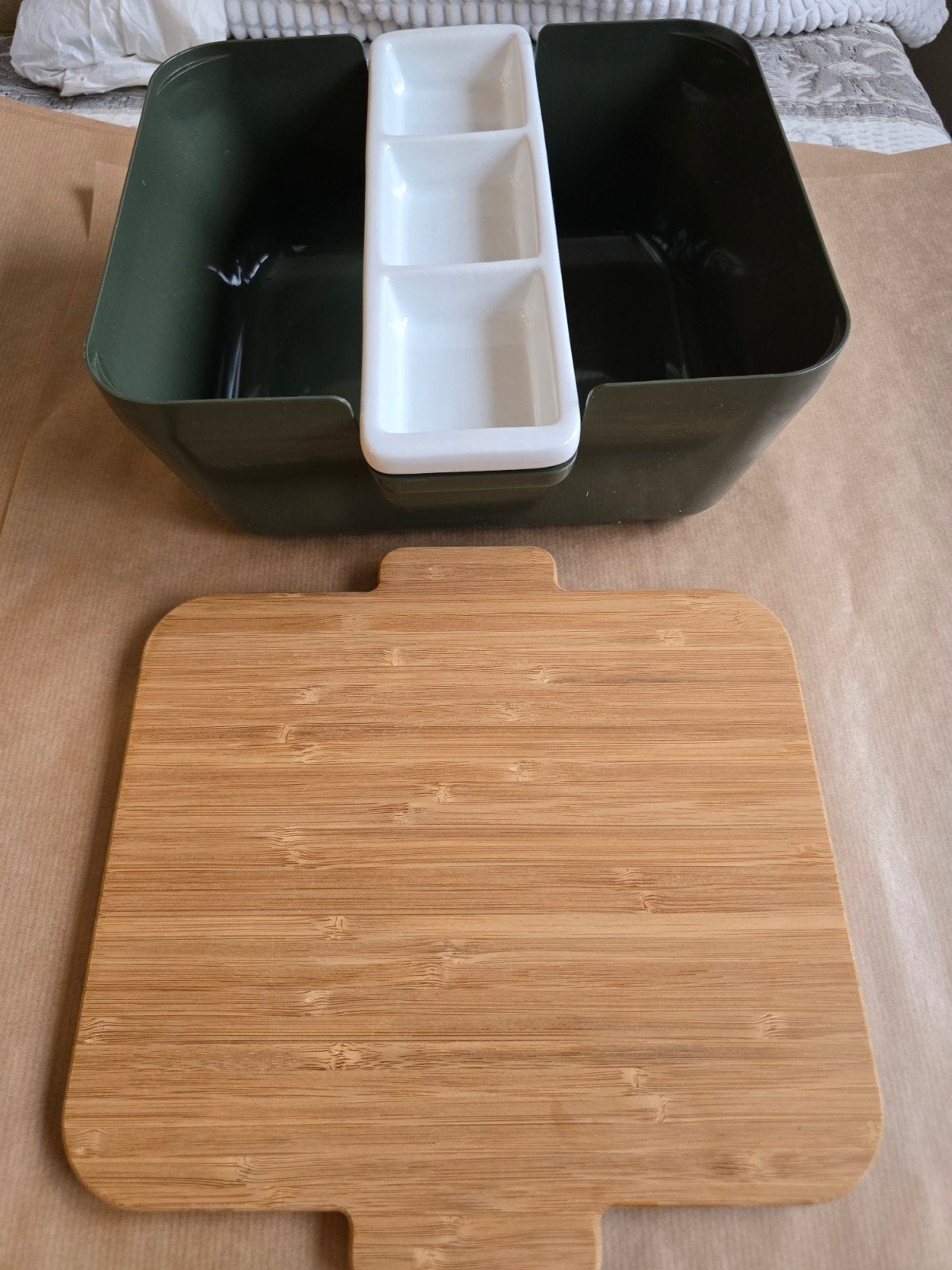 Multifunctionele Bread & Dip serveerschaal te koop, Kunststof, Nieuw, Ophalen of Verzenden, Minder dan 10 liter