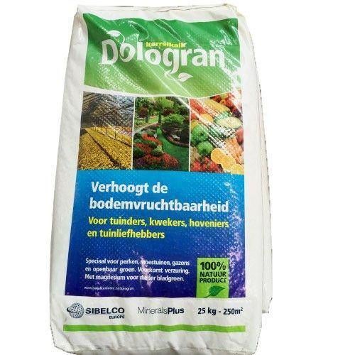 Dologran Gazonkalk / Korrelkalk, Tuin en Terras, Aarde en Mest, Kunstmest, Ophalen
