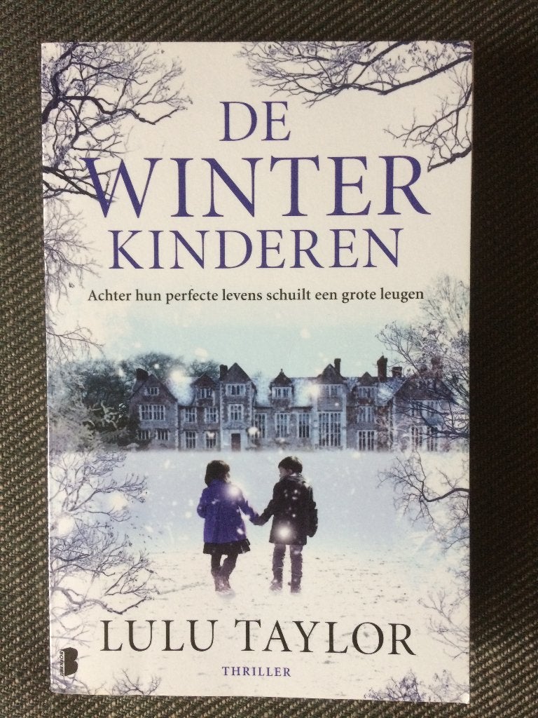 Lulu Taylor - De winterkinderen., Ophalen of Verzenden, Zo goed als nieuw, Lulu Taylor