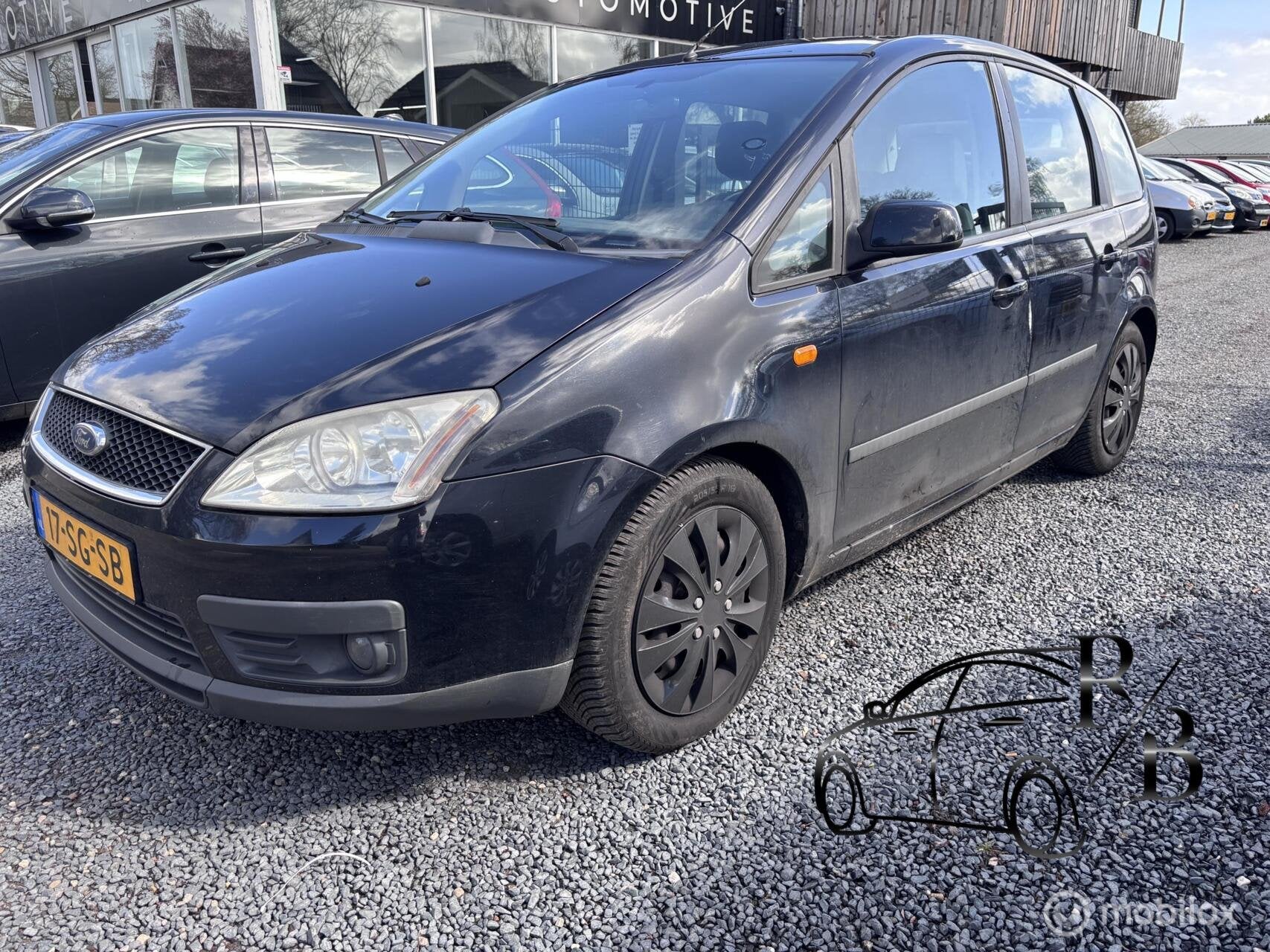 Ford Focus C-Max 1.6-16V Futura EXPORTKOOPJE !, Auto's, Voorwielaandrijving, 1596 cc, Gebruikt, Zwart