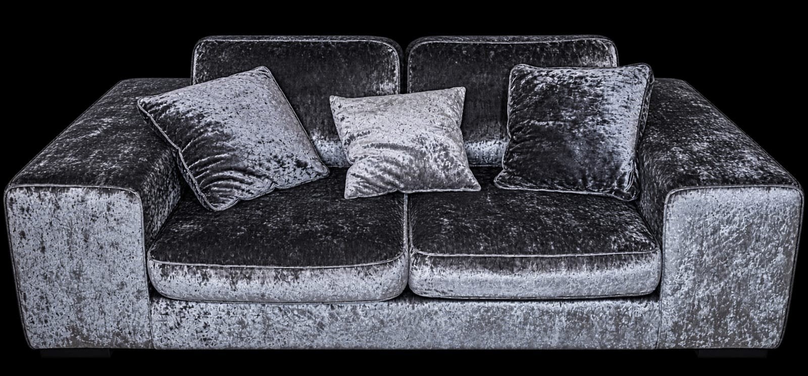 Robuuste velvet 3 zits bank Goede staat, Huis en Inrichting, Ophalen, Velvet, Driepersoons, 75 tot 100 cm