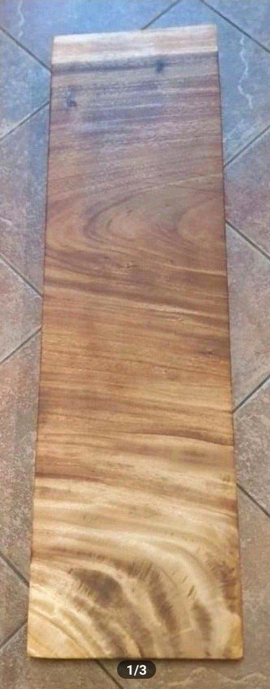 Orgineel Indonesisch massief Suar hout wandplank., Huis en Inrichting, Ophalen