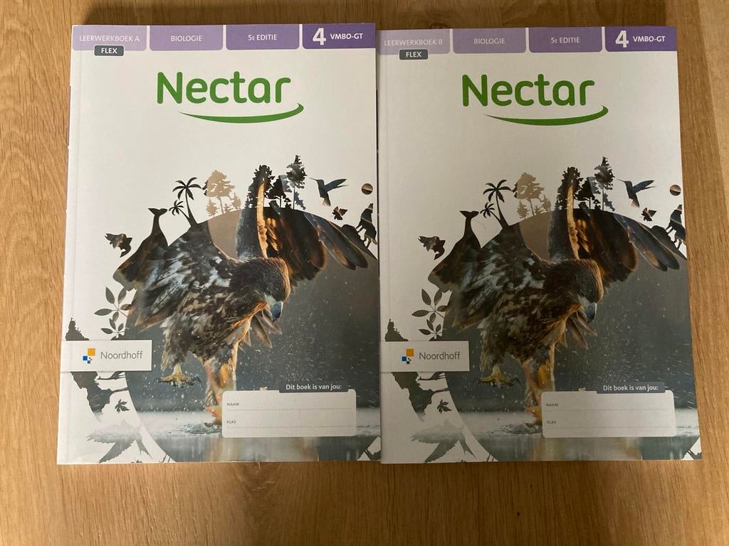 Nectar Biologie Leerwerkboek A & B VMBO-GT 4e klas, Ophalen of Verzenden, Gelezen, VMBO, Biologie