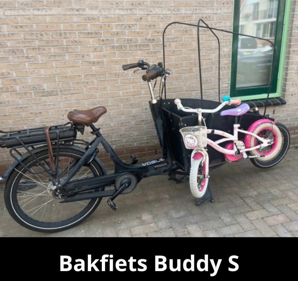 BakfietsBuddy S – Kinderfiets eenvoudig mee aan de bakfiets, Ophalen of Verzenden, Nieuw