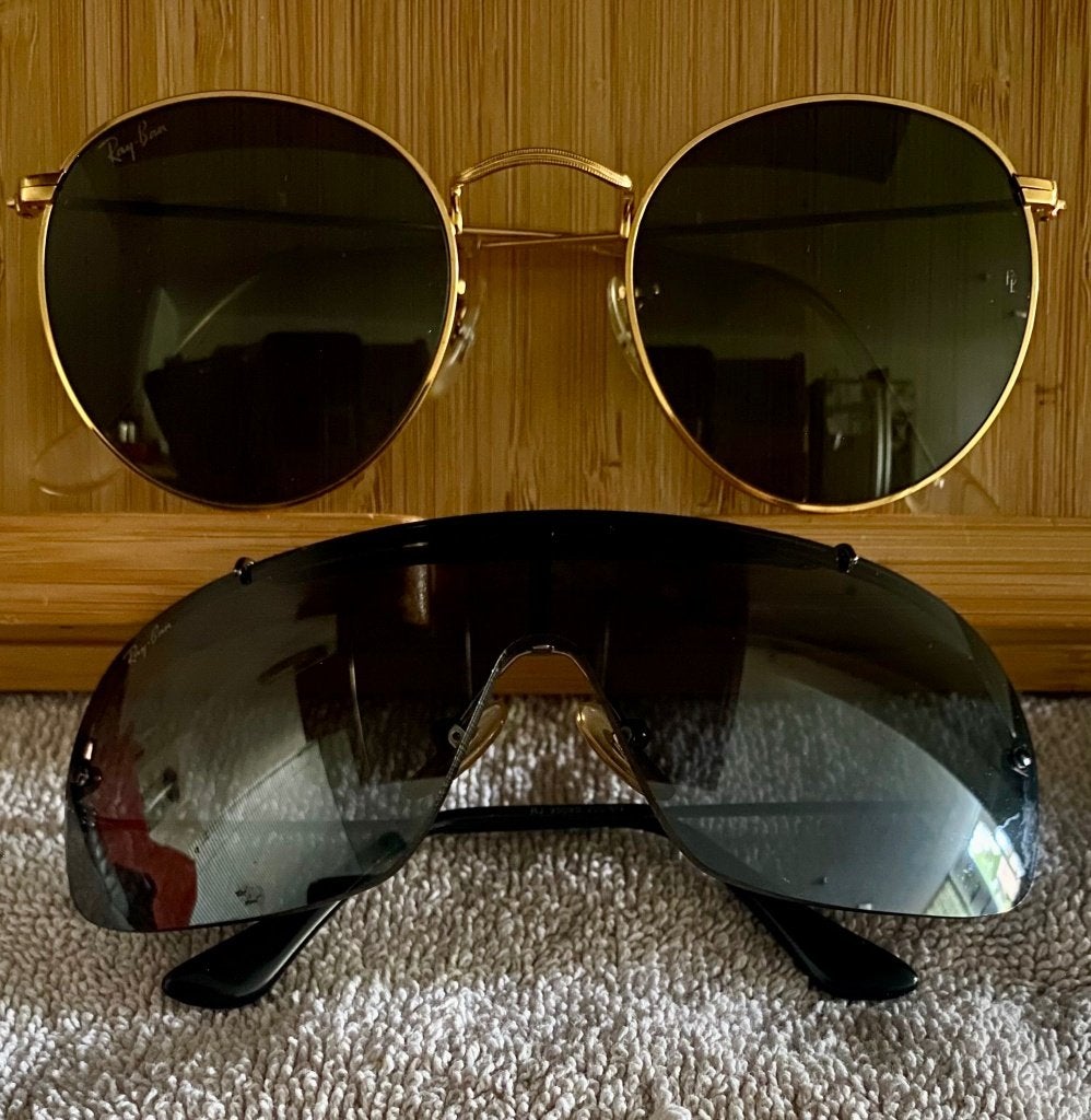 Ray-Ban zonnebrillen incl. brillenhoes, Ophalen, Zo goed als nieuw