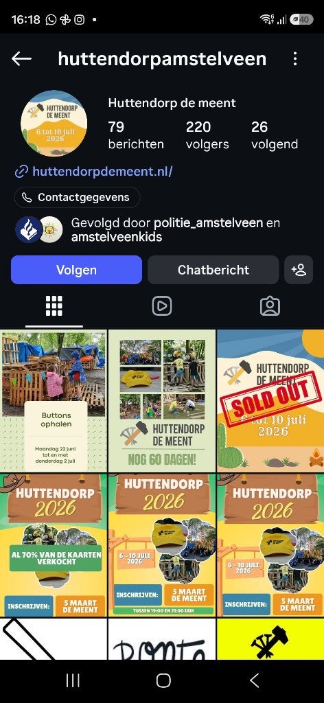 Hutten bouwen amstelveen, Ophalen of Verzenden, Nieuw