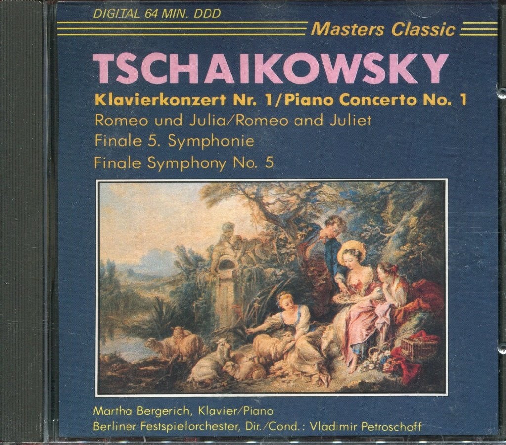 Tschakowsky Klavier & Piano Concertos / Martha Bergerich, Ophalen of Verzenden, Classicisme, Zo goed als nieuw, Overige typen