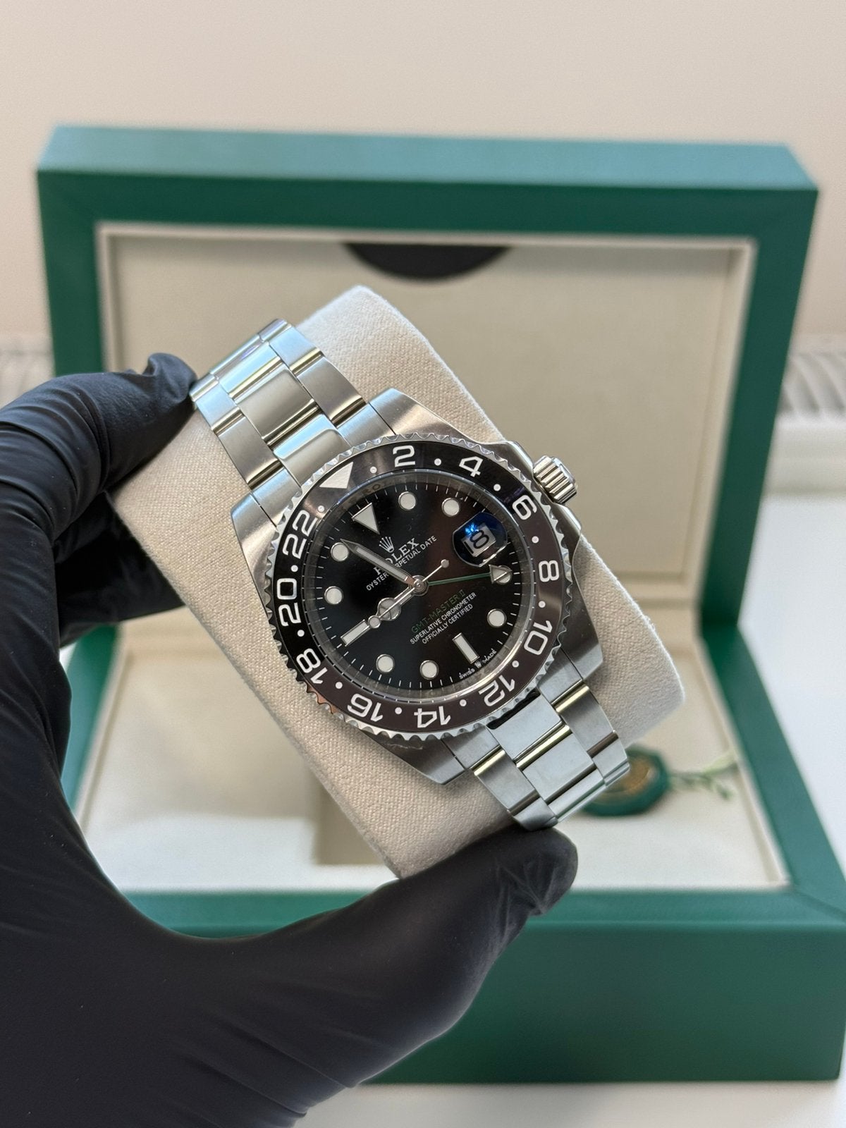 Rolex GMT Master II 40MM Bruce wayne, Ophalen of Verzenden, Nieuw, Polshorloge, Rolex