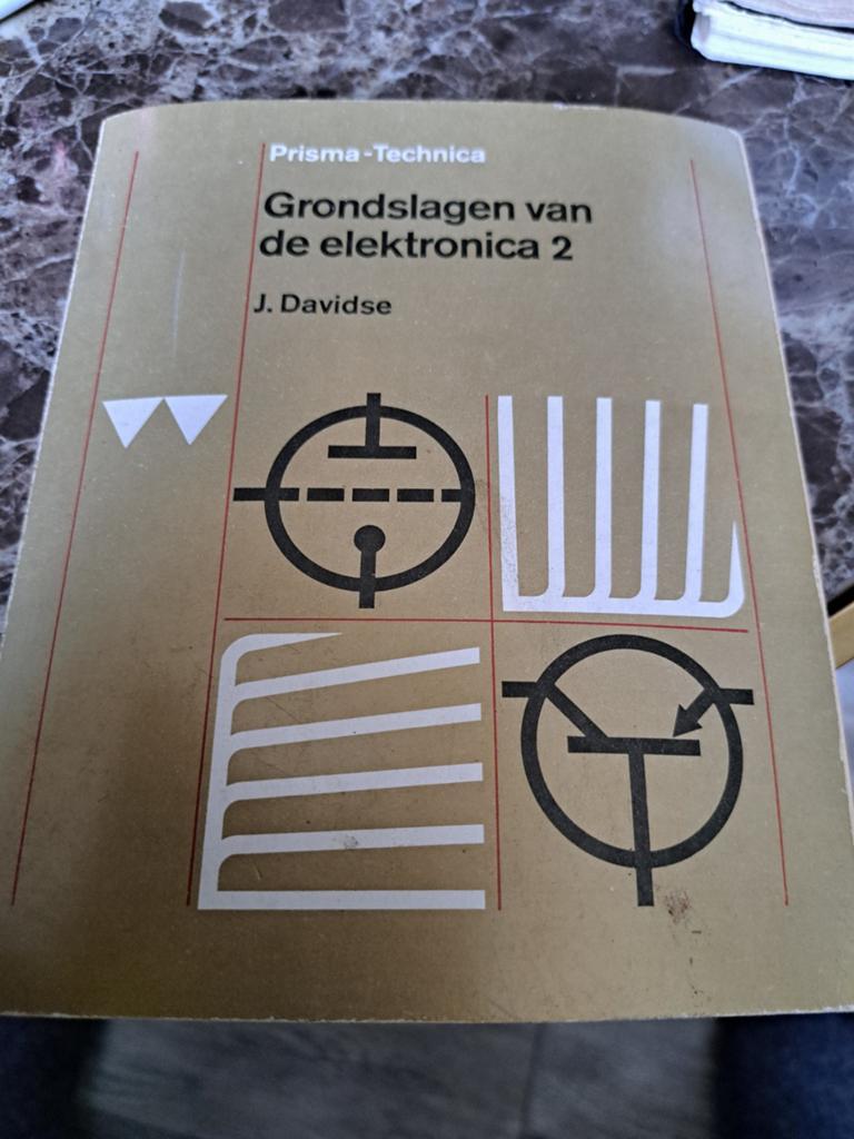 Prisma-Technica: Grondslagen van de elektronica 2, Ophalen of Verzenden, Gelezen, Elektrotechniek, J. Davidse