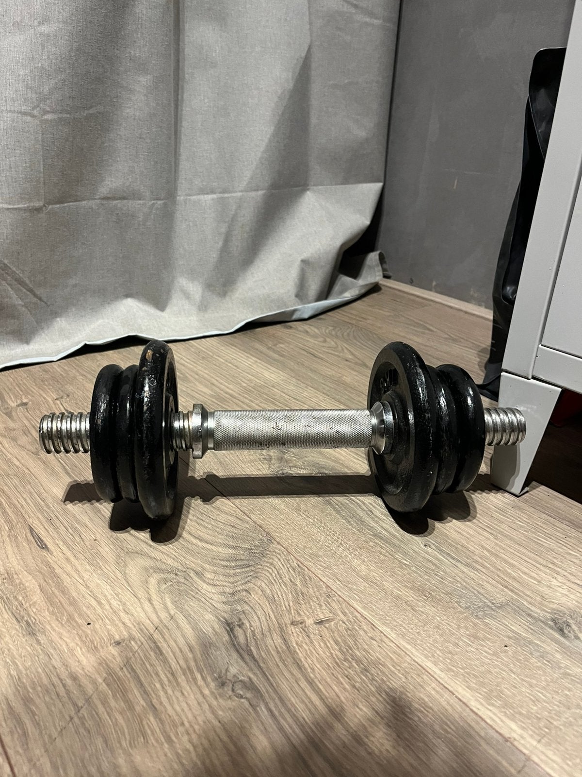 Verstelbare Dumbbell 6 KG, Sport en Fitness, Fitnessmaterialen, Ophalen of Verzenden, Zo goed als nieuw, Armen, Dumbbell