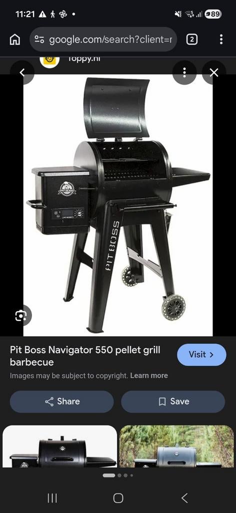 Gezocht Pit Boss Navigator 550 pellet grill barbecue, Ophalen of Verzenden