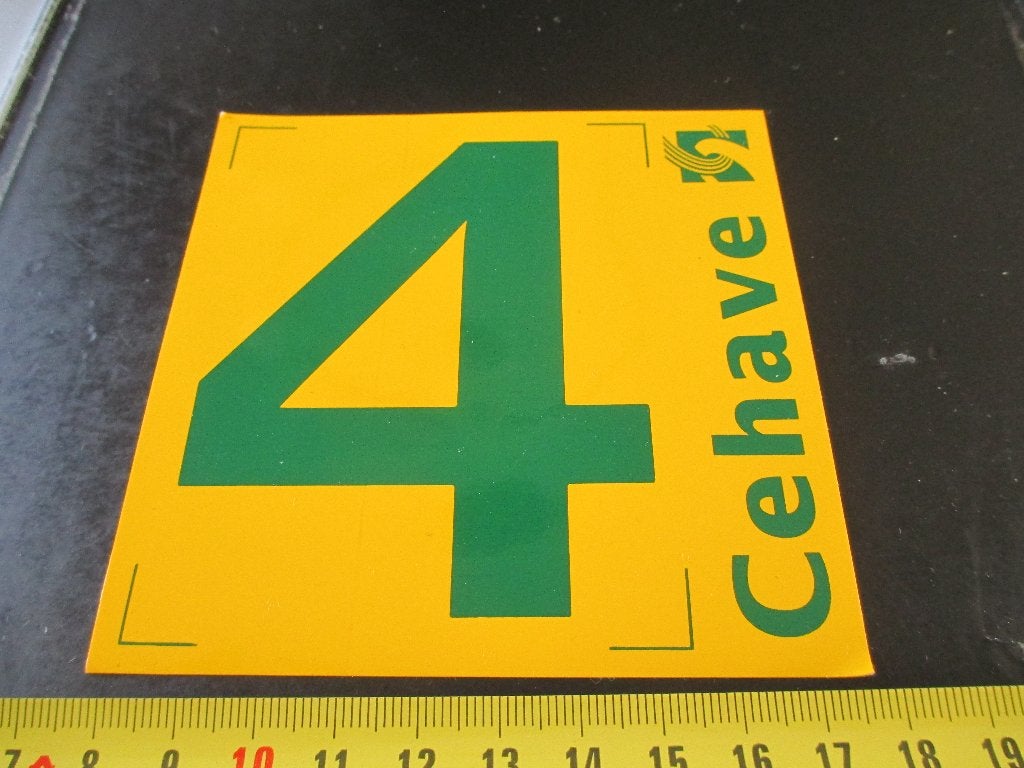 sticker Cehave 4   CHV Veghel, Verzamelen, Ophalen of Verzenden, Zo goed als nieuw