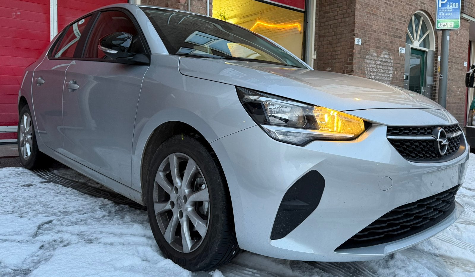 Opel Corsa 1.2 Turbo uit 2023 slechts 7.000KM! 100% rijdend, Ophalen, Zilver of Grijs, Benzine