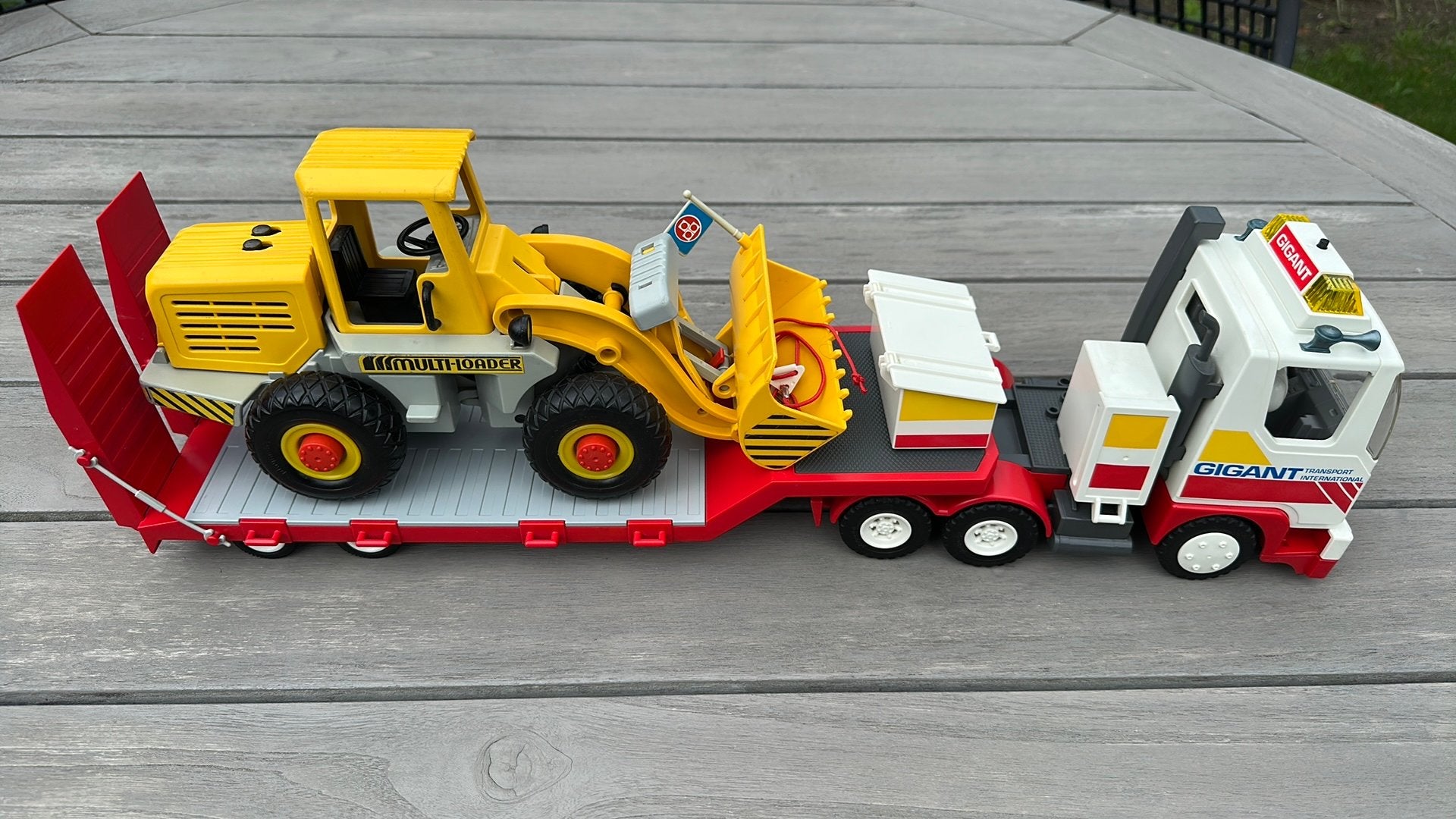 Playmobiel Dieplader met shovel, Ophalen of Verzenden, Gebruikt