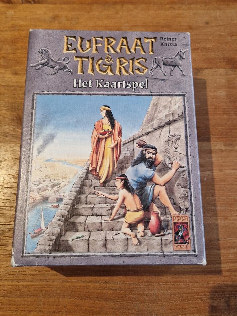 Spel: Eufraat & Tigris - 999Games, Hobby en Vrije tijd, Een of twee spelers, Ophalen of Verzenden, Gebruikt, 999 Games bv