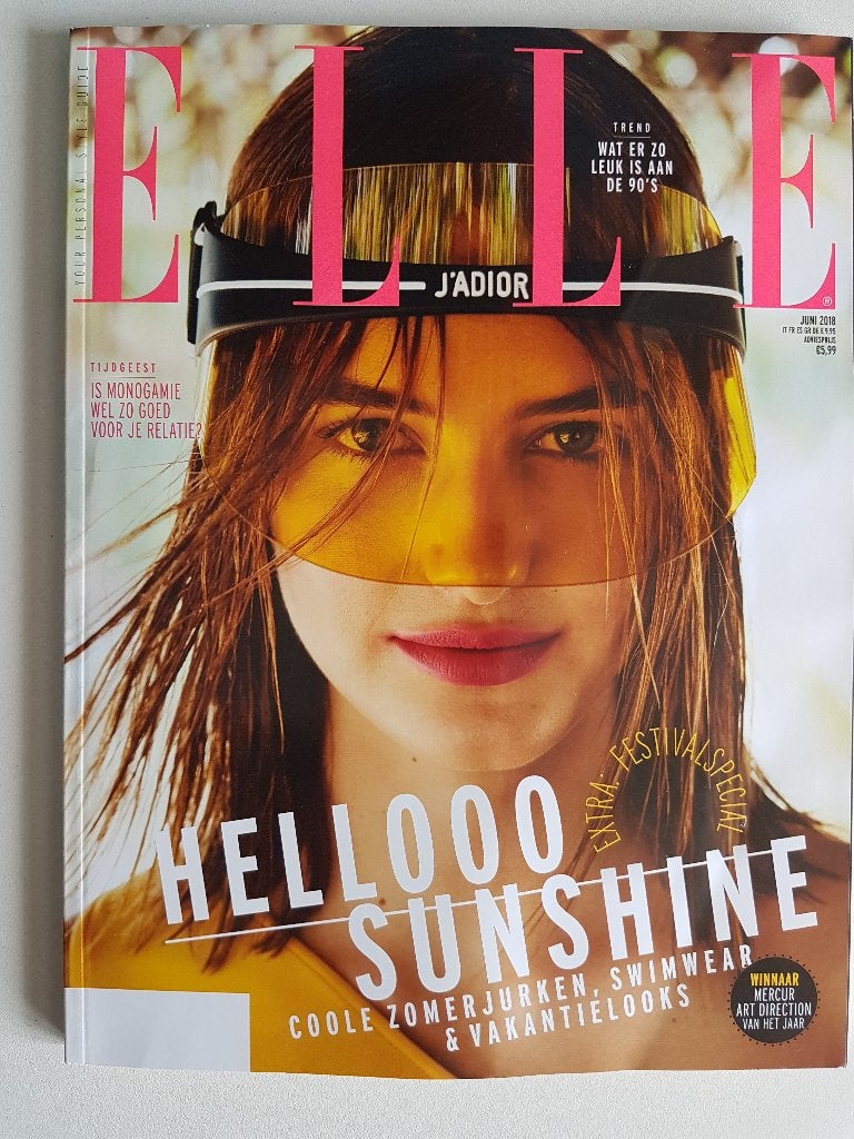 Elle, juni 2018, Ophalen of Verzenden, Zo goed als nieuw, Damesbladen