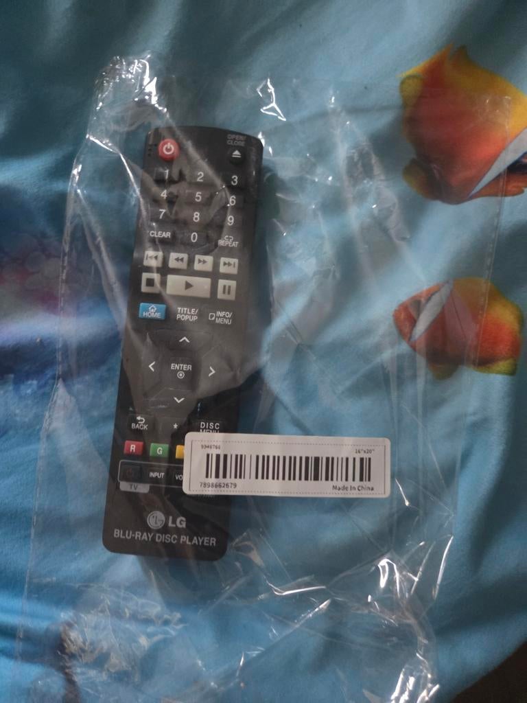 LG Blu-Ray Disc Speler Afstandsbediening - Nieuw, Ophalen of Verzenden, Nieuw, Origineel, Mediaspeler