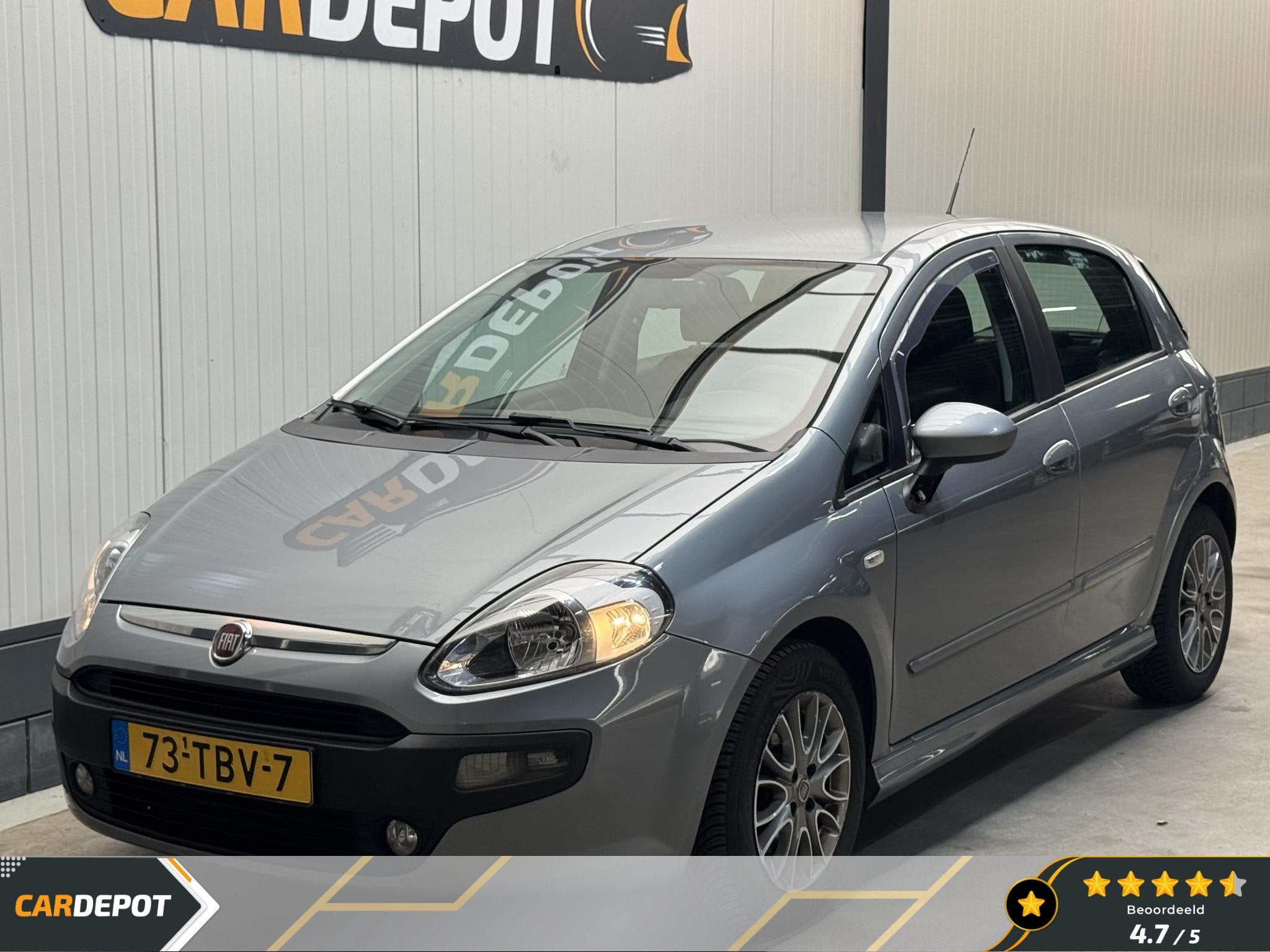 Fiat Punto Evo 1.3 M-Jet Dynamic Zeer Netjes Airco Vol Jaar, Auto's, Fiat, Voorwielaandrijving, Euro 5, Gebruikt, 4 cilinders