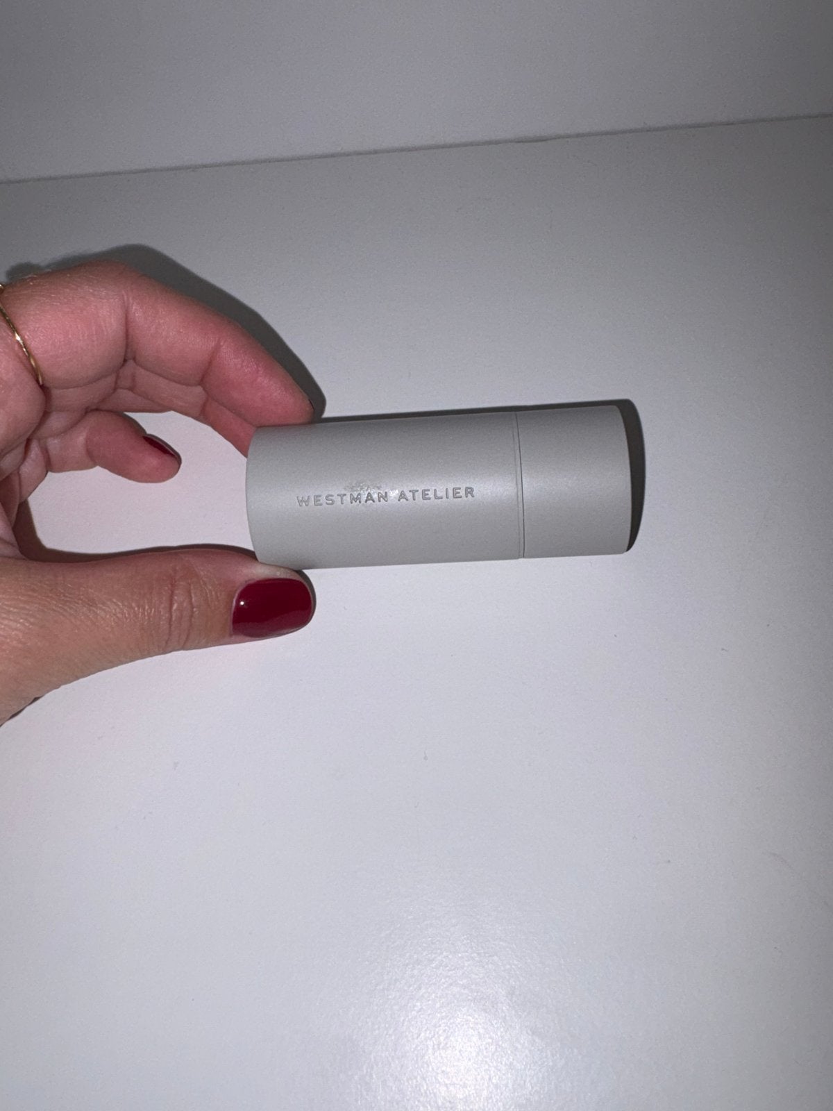 Westman Atelier Baby Cheeks Blush Stick - Garçonne, Wangen, Verzenden, Zo goed als nieuw, Make-up