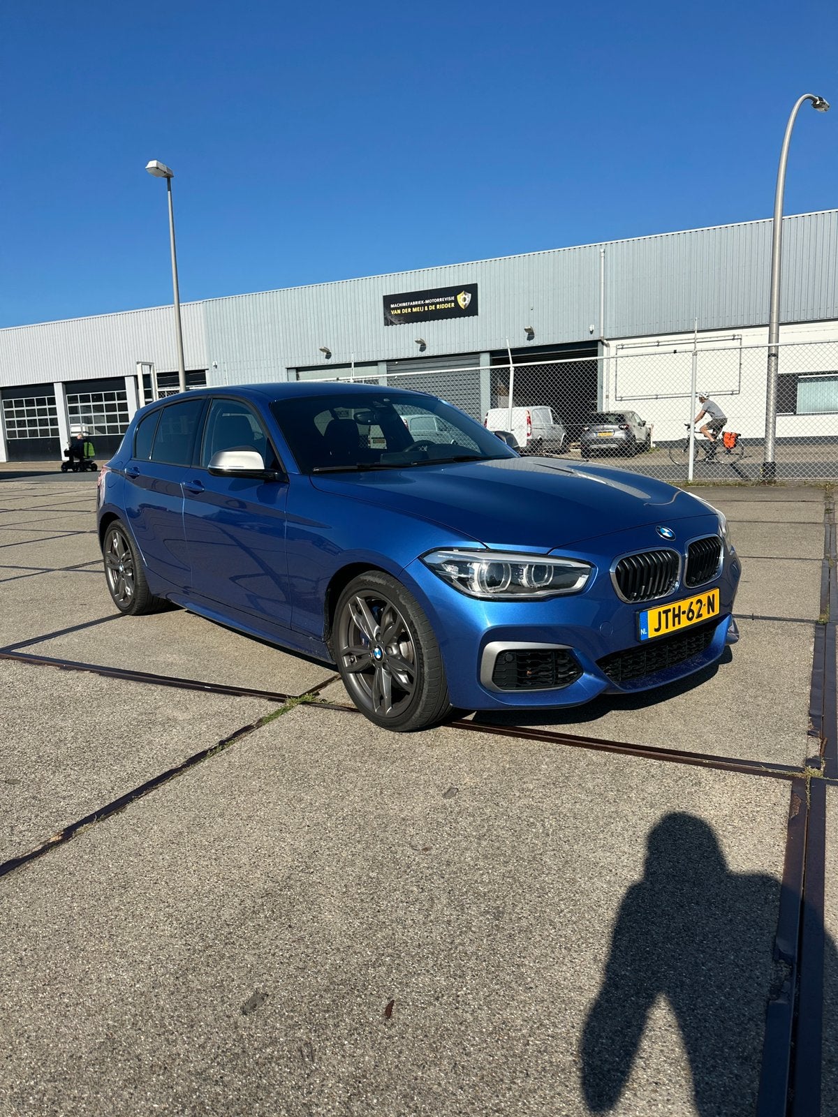 BMW 1-Serie 3.0 M135i 5DR Xdrive AUT 2016 Blauw, Auto's, Blauw, Vierwielaandrijving, Particulier, Geïmporteerd