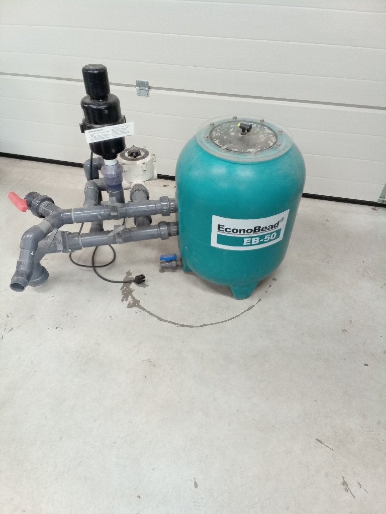 beadfilter, Ophalen, Gebruikt, Vijverfilter