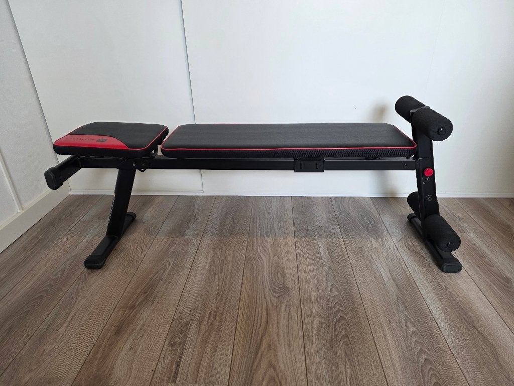 Domyos Bench 500 - Fitnessbank Decathlon, Ophalen, Zo goed als nieuw, Benen, Fitnessbank