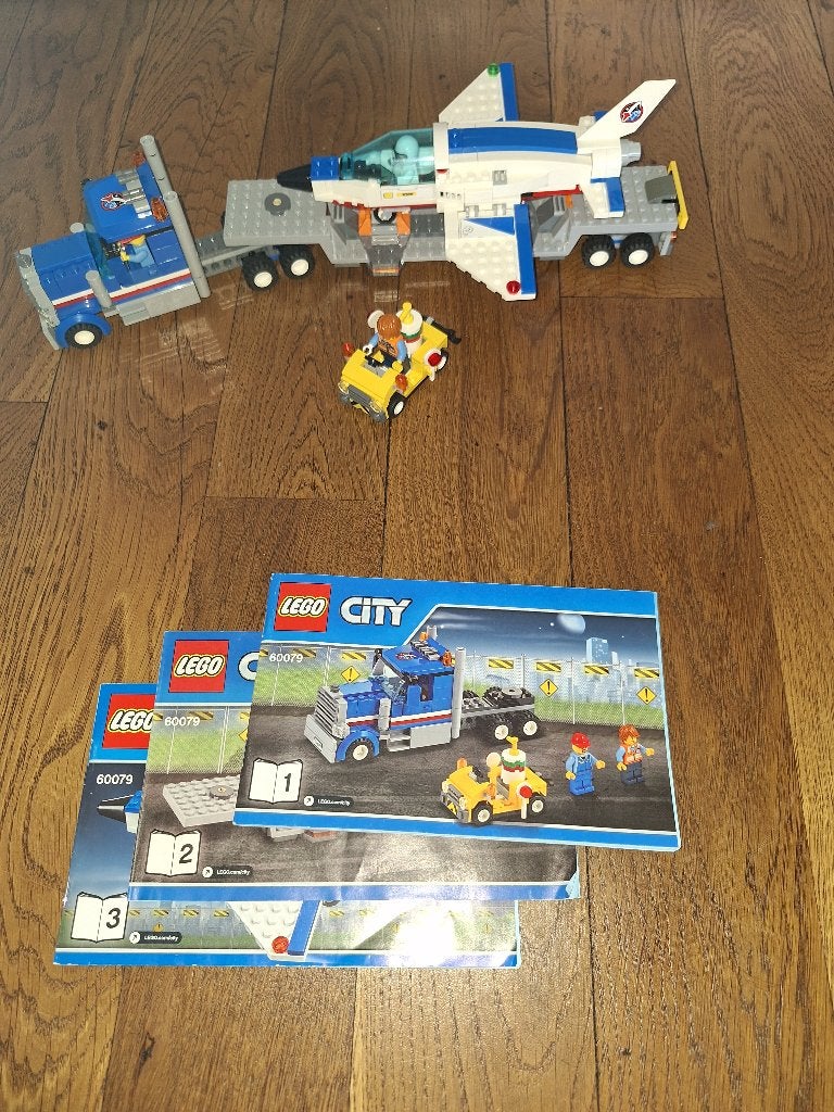 Lego City 60079 Trainingsvliegtuig transport, Compleet, Lego, Ophalen of Verzenden, Complete set