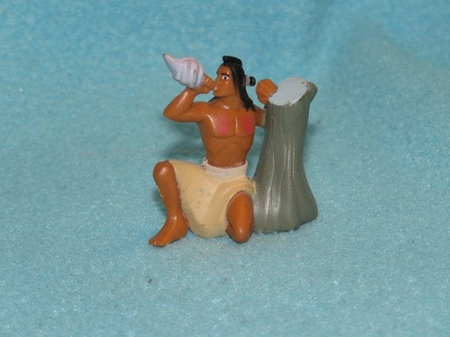 Poppetje Disney Pocahontas Kocoum jaren 90, Ophalen of Verzenden, Pocahontas of Kl. Zeemeermin, Beeldje of Figuurtje