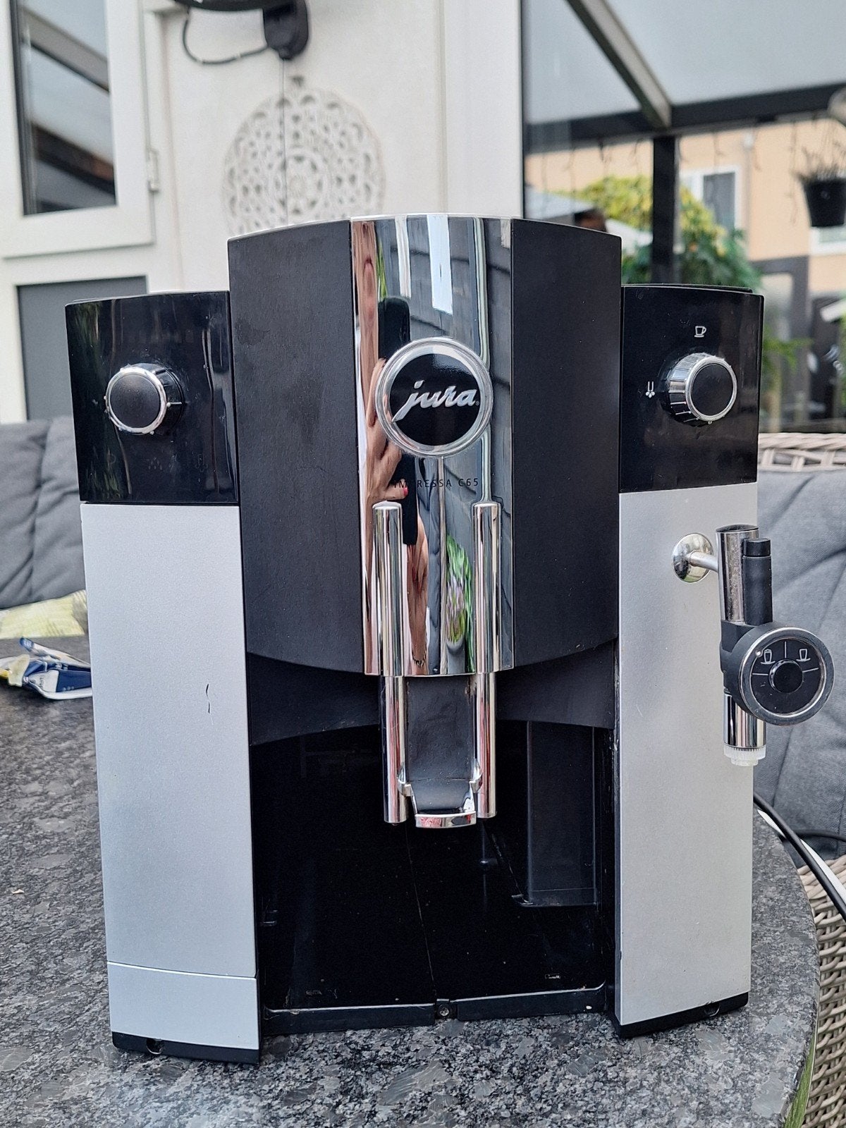 Jura koffiemachine c65 impressa, Ophalen of Verzenden, Gebruikt, Jura, Koffiebonen