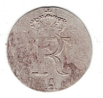 26-1561 Pruissen 1/48 thaler 1773A, Verzenden, Duitsland, Losse munt, Zilver