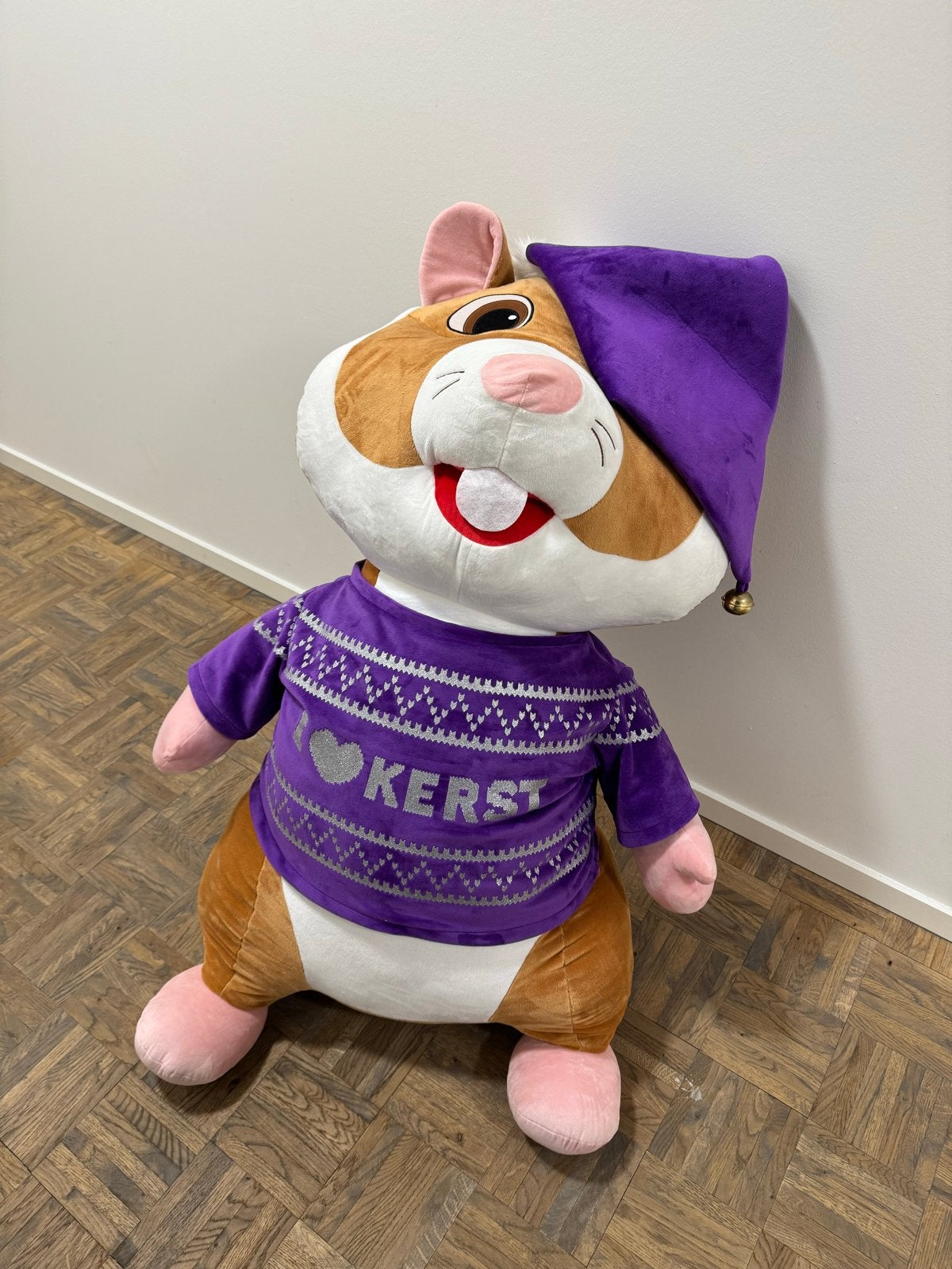 Grote knuffel hamster – als nieuw
