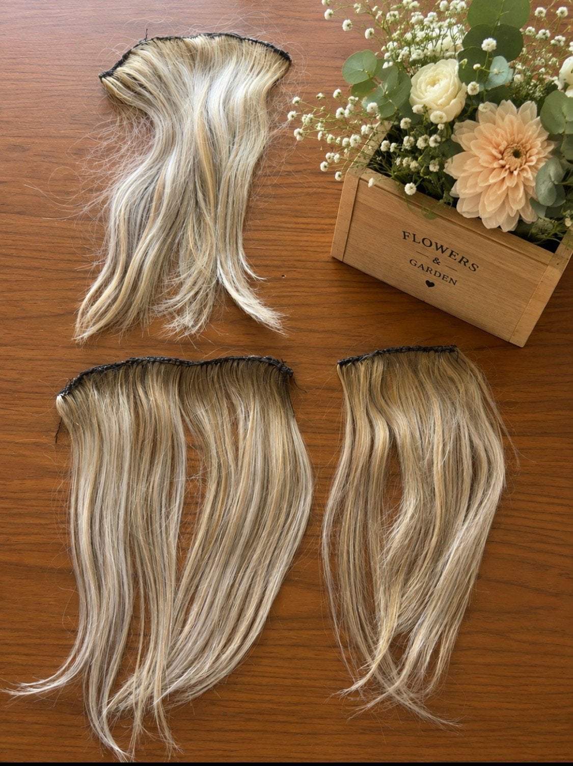 Waves 3 banen, Sieraden, Tassen en Uiterlijk, Uiterlijk | Haarverzorging, Ophalen, Zo goed als nieuw, Pruik of Haarverlenging