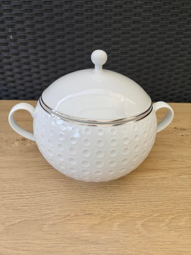 Dekschaal Arzberg porselein, Antiek en Kunst, Antiek | Servies los, Ophalen of Verzenden
