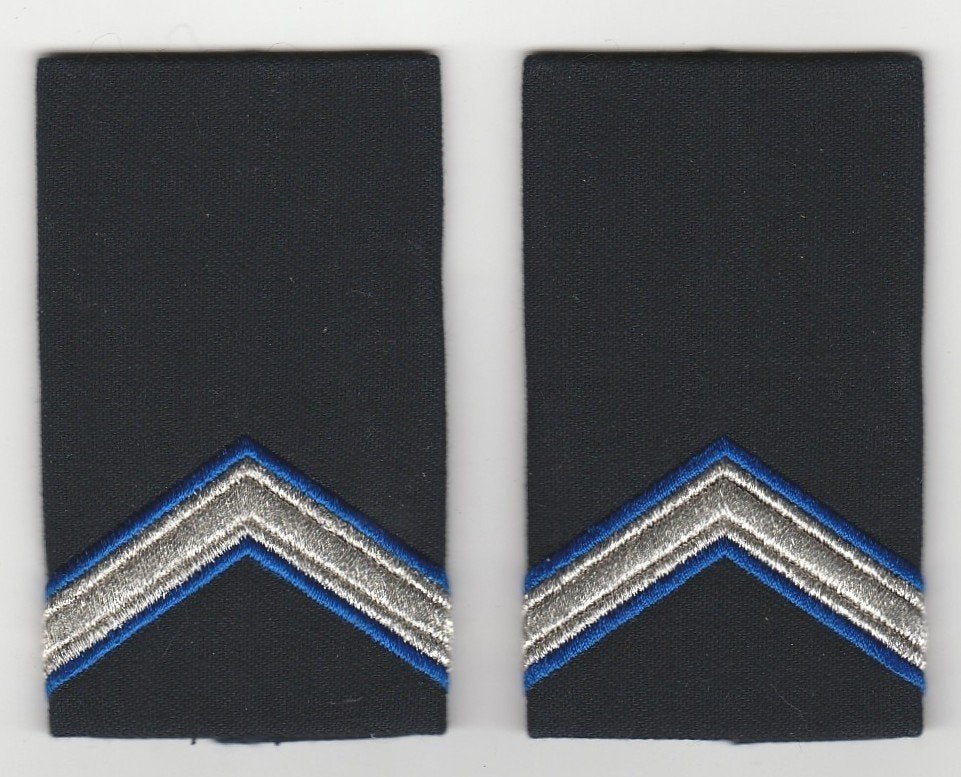 Set rang Marechaussee (KMar) - Wachtmeester (donkerblauw), Verzamelen, Militaria | Algemeen, Verzenden, Marechaussee, Nederland