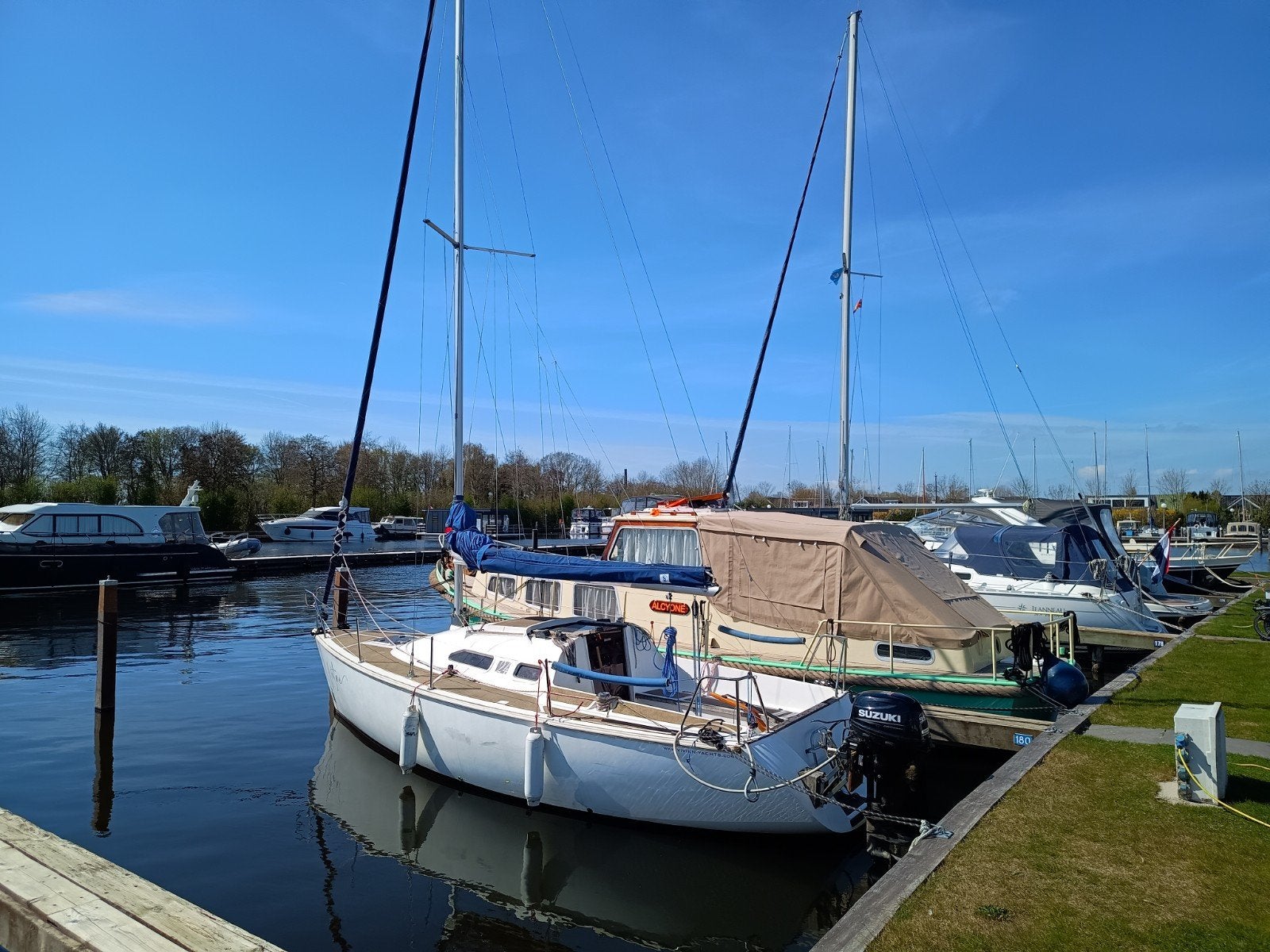 Mooie kajuitzeilboot 7,5m "Vivien 24", Watersport en Boten, Ophalen, Overige merken, Gebruikt, Tourjacht of cruiser